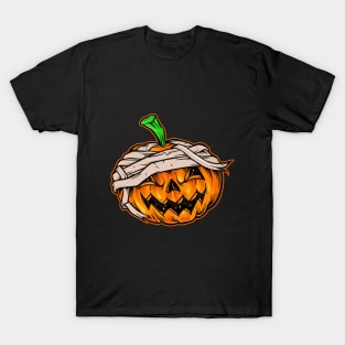 pumpkin face halloween T-Shirt